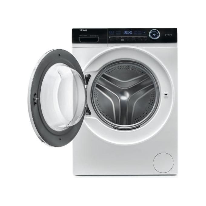 Haier HW80-B14979 I-Pro Series 7 Lavatrice Slim Frontale 8 Kg 1400 rpm Classe A Direct Motion Vapore (85x59.5x46 cm) colore Bianco