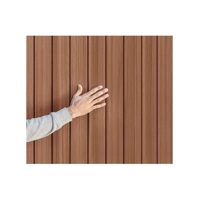 Keter Casetta da Giardino Darwin 4x6 125,8x184,5x205cm Marrone Effetto Legno EVOTECH+