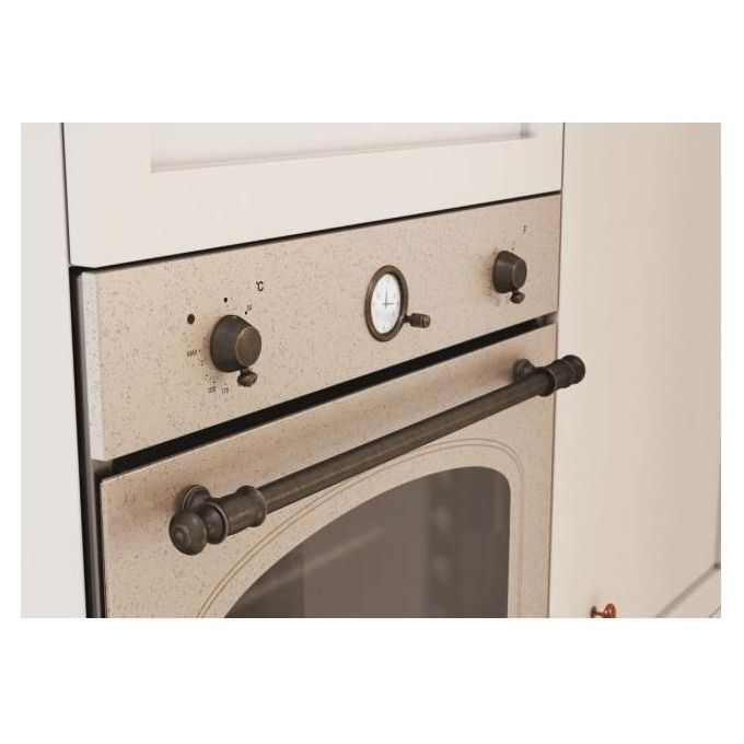Candy FCC604NAV Classic Forno Elettrico Multifunzione da Incasso Capacita' 65 Litri Classe energetica A+ 8 Programmi 60 cm Avena