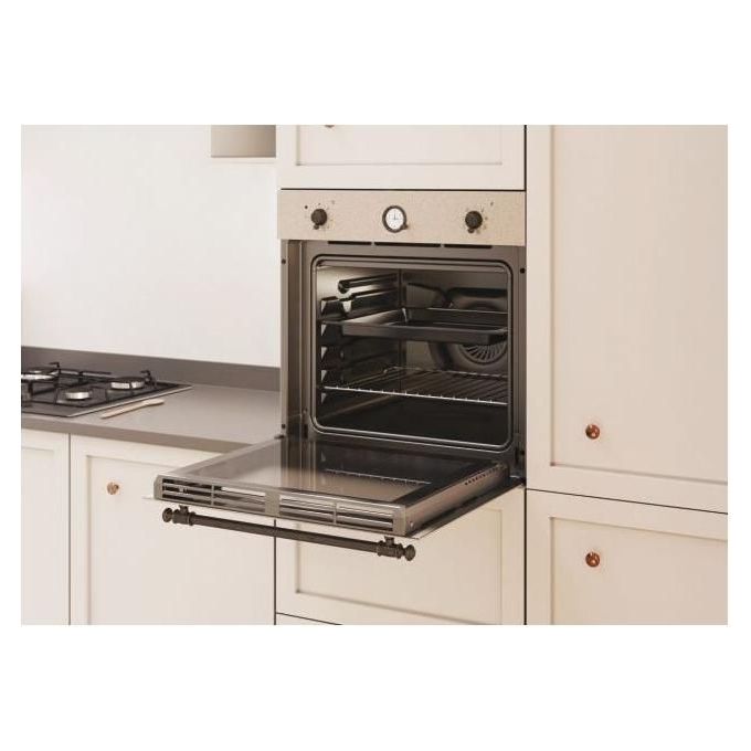 Candy FCC604NAV Classic Forno Elettrico Multifunzione da Incasso Capacita' 65 Litri Classe energetica A+ 8 Programmi 60 cm Avena