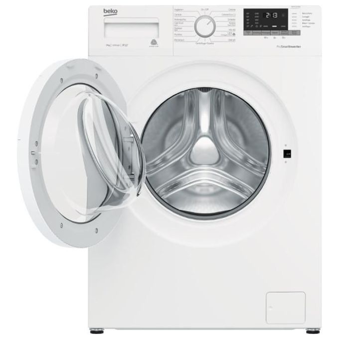 BEKO WUX71232WI-IT Lavatrice Carica Frontale StainExpert AntiCrease GentleCare OptiSense Classe energetica D (A+++-10%) Capacita' di carico 7 Kg Centrifuga 1200 giri Motore ProSmart Inverter