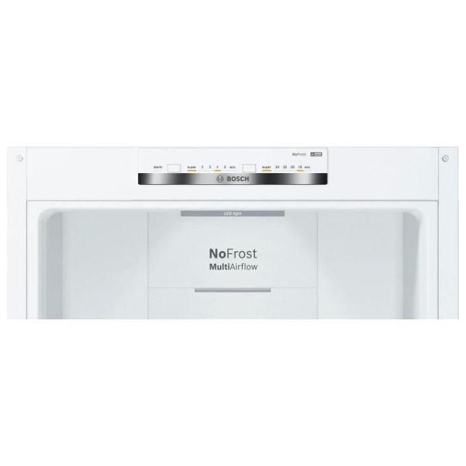 Bosch KGN39VWEQ Serie 4 Frigorifero Combinato 368 L 203 cm Classe E 39 dB Total No Frost Multi Airflow colore Bianco