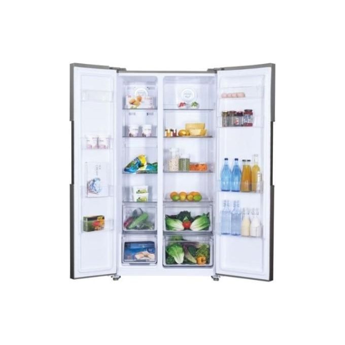 Candy CHSVN174X Frigorifero Americano Side by Side 532 L 177 cm Classe E 39 dB No Frost colore Inox