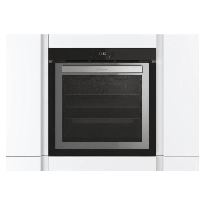 Candy FCDNE808VX Essenza Forno da incasso elettrico 75 L Classe A 8 funzioni display touch colore Acciaio inox (59.5x59.5x56.8 cm)