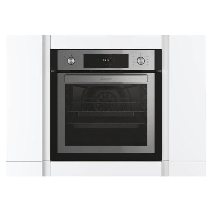 Candy FCNE635X Essenza Forno da incasso Elettrico Ventilato 65 L Classe A+ 8 funzioni Soft Close (59x56x56 cm) colore Acciaio Inox