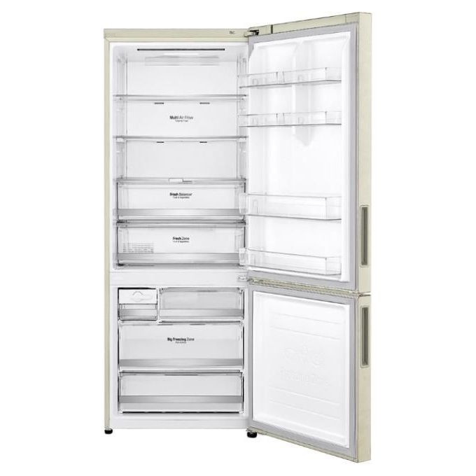 LG GBB567SECMN Frigorifero Combinato 462 L 185 cm Classe E 41 dB Total No Frost Wi-Fi colore Sabbia