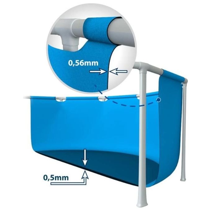 Intex Piscina Rotonda 28202UK 305x76cm con Pompa Filtro 1250 L-h Blu