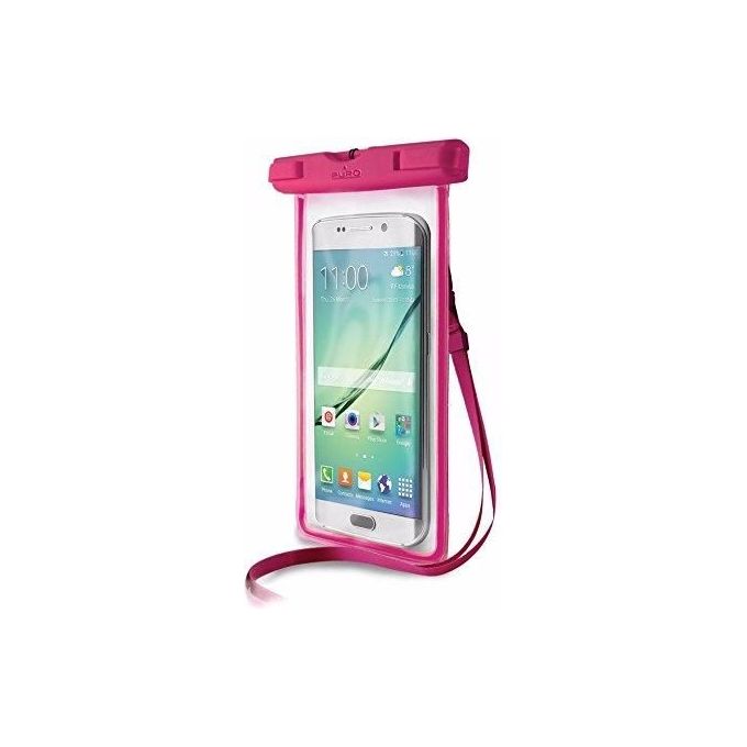 Puro Custodia Impermeabile per Smartphone XL - Rosa