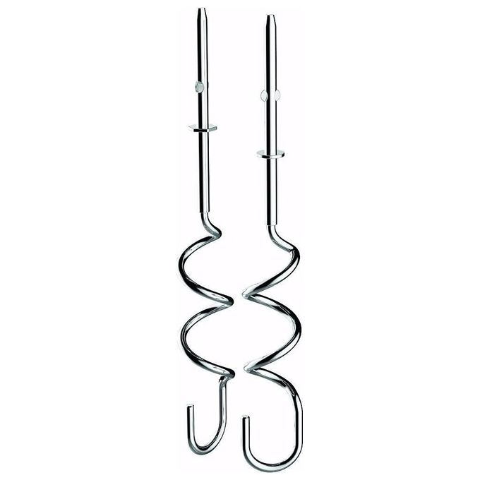 Dualit 89320 Sbattitore Manuale 400 W 4 Velocita' con Fruste Ganci e Punte Acciaio Inox Lucido colore Argento