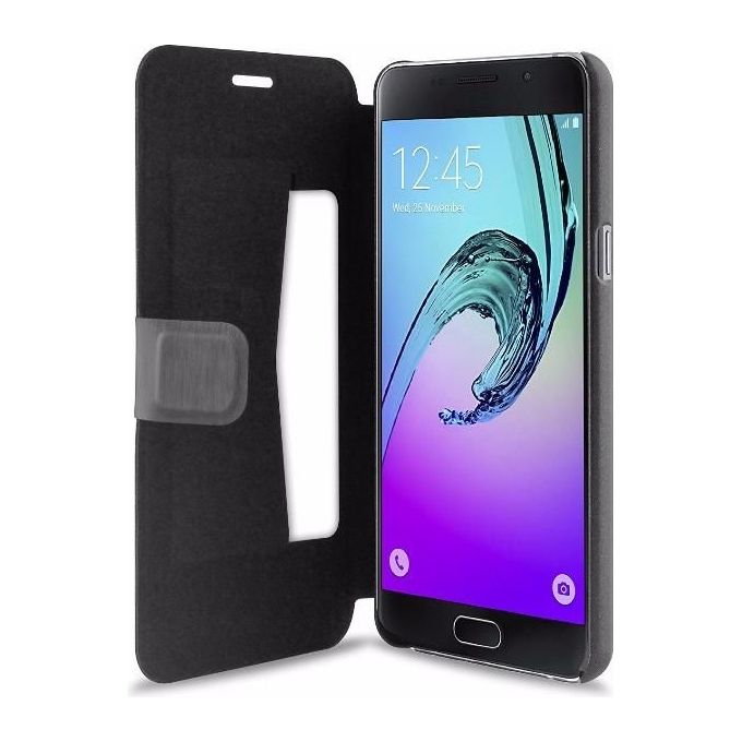 Puro SGGA710BOOKCBLK Custodia a portafoglio in eco pelle per Samsung Galaxy A7 5,5 '' nero