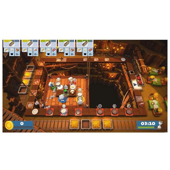 Team17 5056208802231 Overcooked! 2 Videogioco per Nintendo Switch Genere Strategia Sviluppatore Team 17 Data di rilascio 07-08-2018 PEGI 3 colore Nero