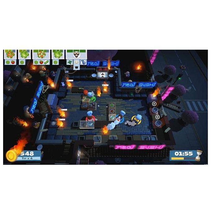 Team17 5056208802231 Overcooked! 2 Videogioco per Nintendo Switch Genere Strategia Sviluppatore Team 17 Data di rilascio 07-08-2018 PEGI 3 colore Nero