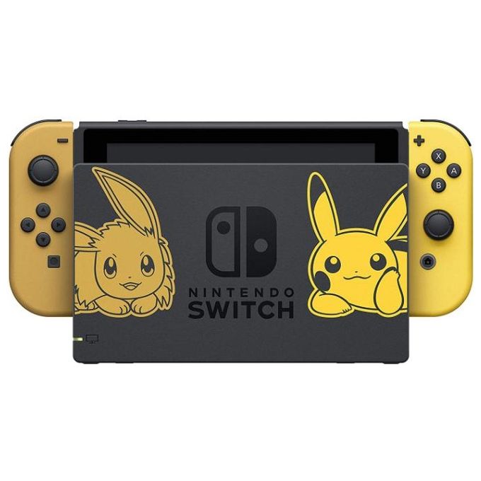 Console Nintendo Switch Pikachu and Eevee Edition + Pokemon: Let's Go Eevee! + Poké Ball Plus