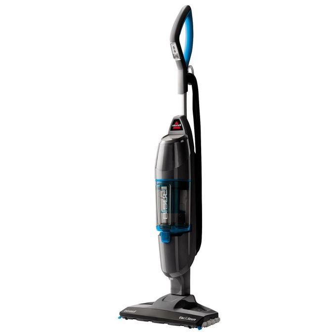 Bissell, Scopa a Vapore 2 in 1, Vac and Steam, 1600W, Blu Titanio Nero
