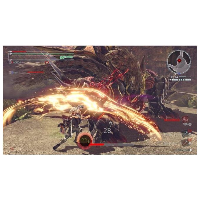 NAMCO God Eater 3 Videogioco per PS4 con avventure coinvolgenti in un mondo devastato e combattimenti ad alta velocita'