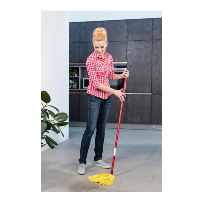 Vileda SuperMocio Soft Spazzolone Rosso-Giallo