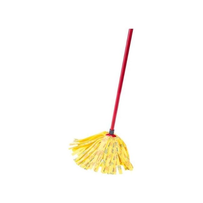 Vileda SuperMocio Soft Spazzolone Rosso-Giallo