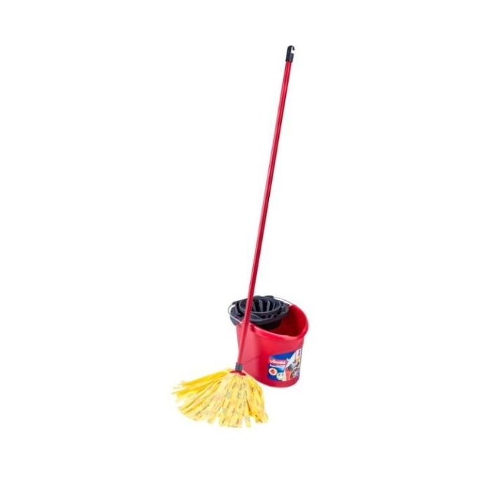 Vileda SuperMocio Soft Spazzolone Rosso-Giallo
