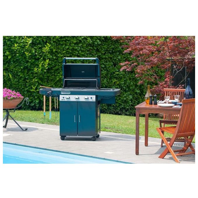Campingaz Barbecue Series 3 Classic LS Plus D DualGas Compatibile per Grigliate Perfette in Giardino con Funzionalita' Avanzate di Cottura
