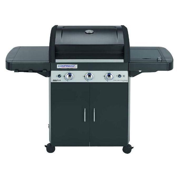 Campingaz Barbecue Series 3 Classic LS Plus D DualGas Compatibile per Grigliate Perfette in Giardino con Funzionalita' Avanzate di Cottura