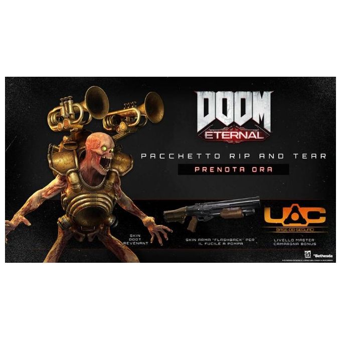 Doom Eternal Deluxe Edition PS4 PlayStation 4 - Day one: 22-11-19