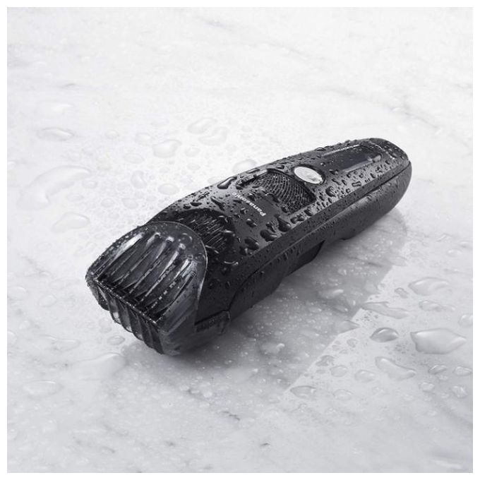 Panasonic ER-SB40-K803 Regolabarba Cordless 20 Impostazioni 0,5-10 mm Motore Lineare Impermeabile IPX7 Autonomia 60 min colore Nero