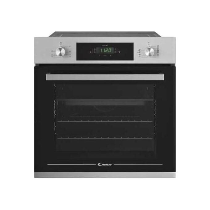 Candy FCP815X E0-E Forno Elettrico Multifunzione da Incasso Capacita' 70 Litri Classe energetica A+ 10 funzioni Wi-Fi + Bluetooth 60 cm Inox