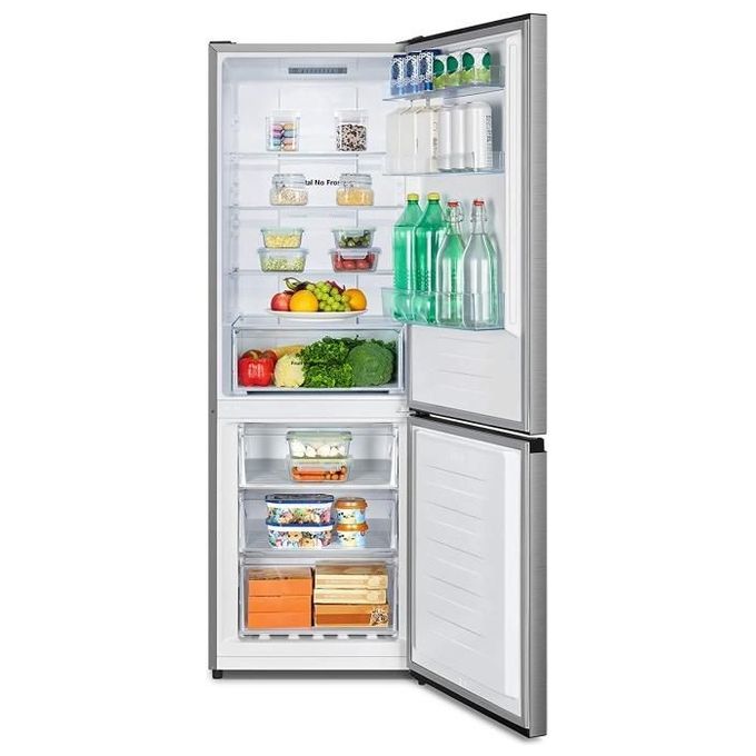 Hisense RB372N4AC2 Frigorifero Combinato 292 L 178.5 cm Classe E 39 dB Total No Frost Multi Air Flow colore Acciaio Inossidabile
