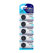Pkcell batterie CR2032 3 volt blister 5 pezzi