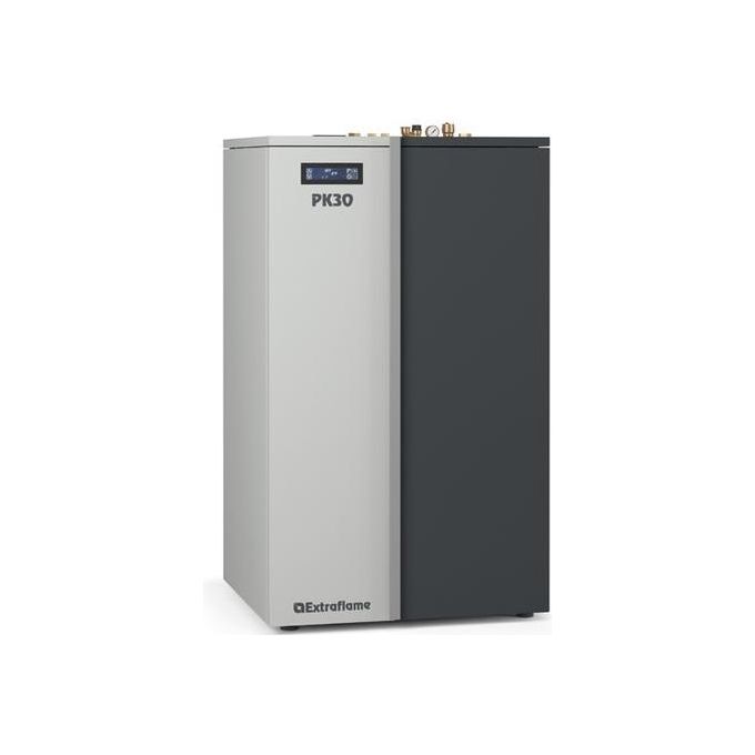 LA NORDICA Extraflame PK 30 Caldaia a Pellet 30kW Serbatoio da 75Kg Controllo Wi-Fi