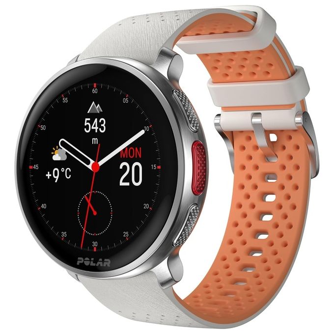 Polar 900108893 Vantage V3 Orologio Sportivo Multisport Display AMOLED 1,39'' Touch Screen GPS Integrato 32 GB colore Sunrise Apricot