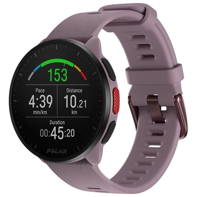 Polar 900102177 Pacer Smartwatch con GPS Processore 192 MHz Display MIP 240x240 pixel Resistenza 50 m colore Viola