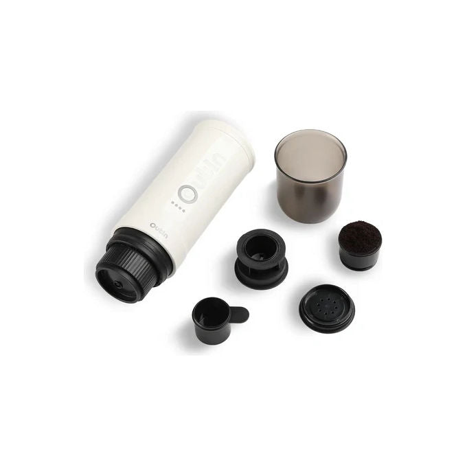 Outin OTEM-01-PW Macchina da caffe' espresso nano bianco perla