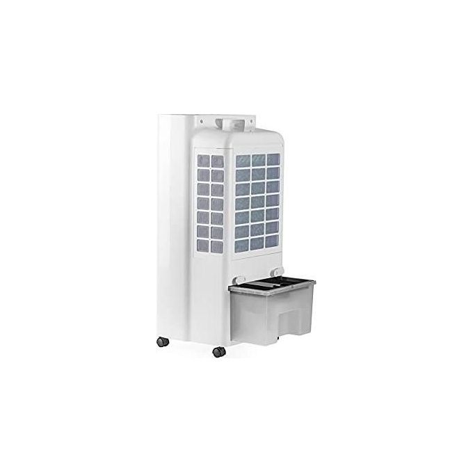 Macom 987 Power Cyclone Raffrescatore Evaporativo Portatile 60 W serbatoio 6 L per ambienti fino a 26 m² Touch Control Telecomando colore Bianco