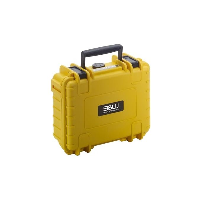 BandW Cases PP.23.Y.POCKET3 Custodia Rigida per DJI Osmo Pocket 3 Creator Combo Materiale Polipropilene (PP) Schiuma Interna IP67 colore Giallo