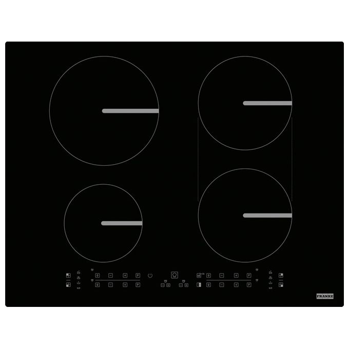 Franke FSM 654 I B BK Smart Piano cottura a induzione 65 cm 4 zone Touch Control Booster colore Nero