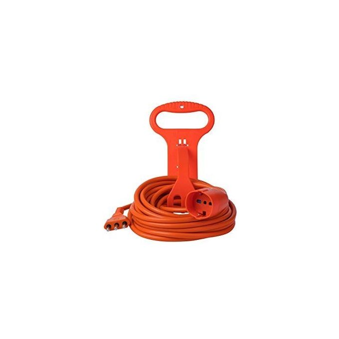 Polypool Prolunga 10mt 16A da Esterno Lineare Cavo 3x1.5mm Spina 16A Presa Multistandard
