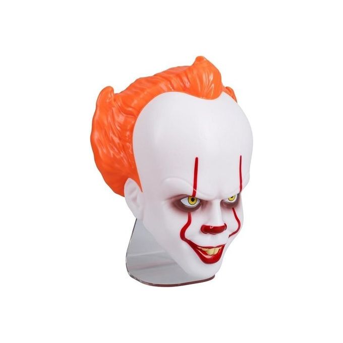 Paladone PP11207IT Lampada Maschera Pennywise IT Stephen King LED 22 cm USB colore Bianco Rosso