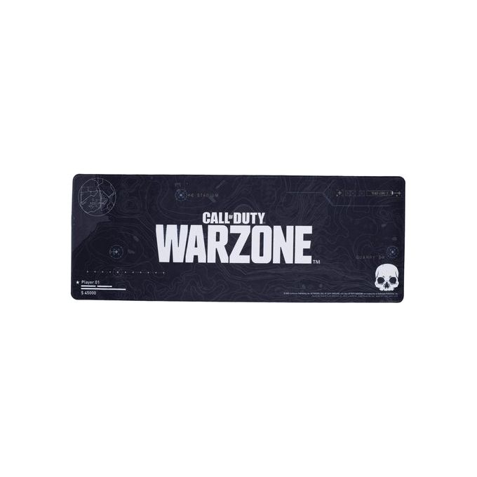 Paladone PP9461COD Tappetino Mouse Gaming Call of Duty Warzone Large 30x80 cm colore Nero