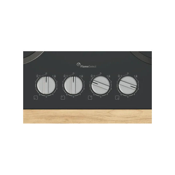 Bosch PPH6A6I10 Serie 6 Piano cottura Gas 60 cm 4 fuochi FlameSelect Bruciatore Wok colore Nero