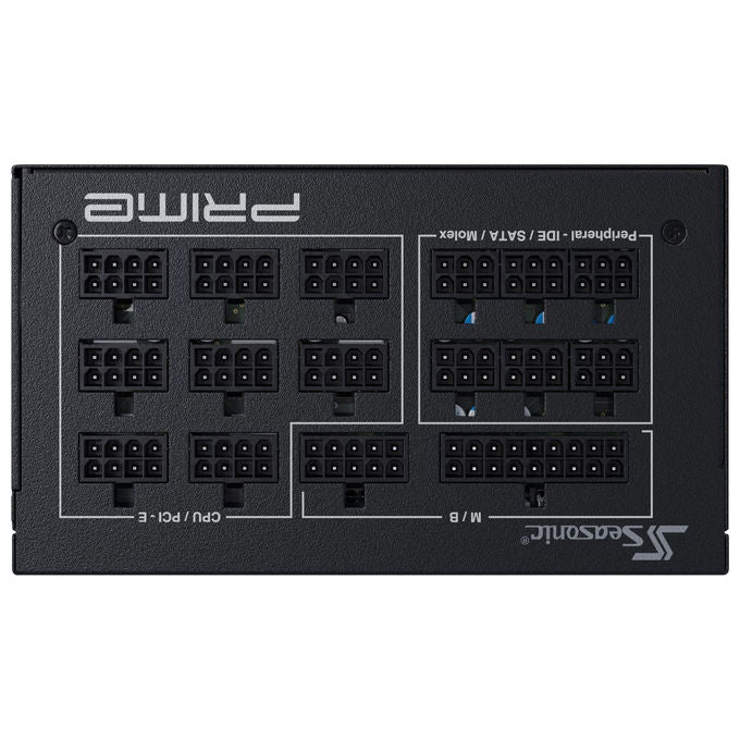 Seasonic PRIME-TX-1300 PRIME Alimentatore 1300 W 80 PLUS Titanium ATX Totalmente Modulare colore Nero