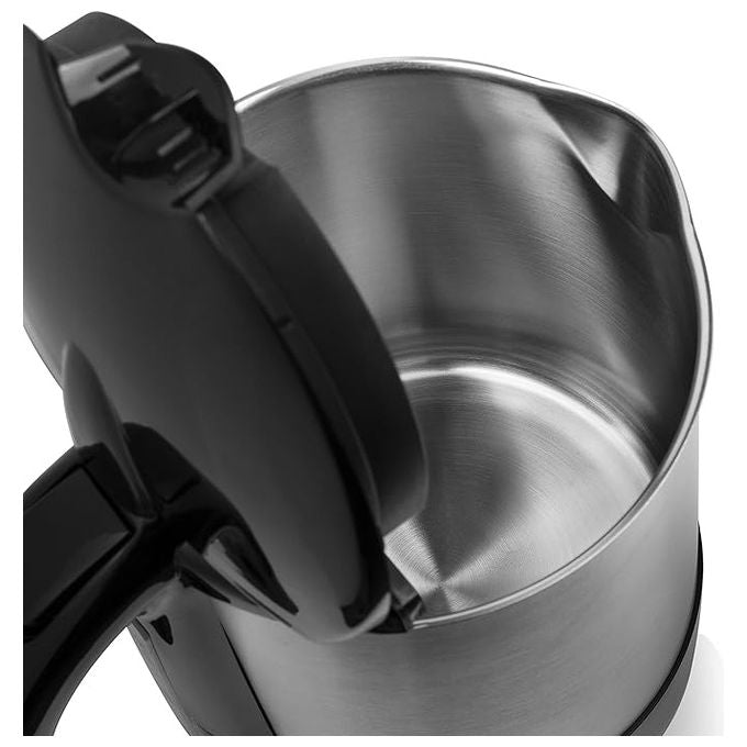 Princess 236039 Bollitore Elettrico 1.7 L 2200 W Acciaio Inox Base Girevole 360° Spegnimento Automatico colore Nero