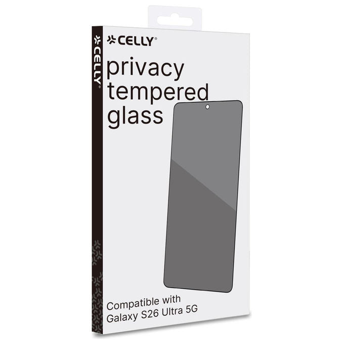 Celly PRIVACYF1165BK Vetro Temperato Privacy Samsung Galaxy S26 Ultra 5G 9H Edge to Edge anti-impronte colore Nero