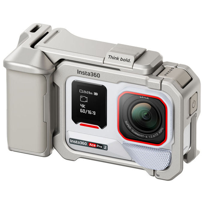 Insta360 IN-CINSBBGA-AWXB Ace Pro 2 Action Camera 8K30fps Sensore 1-1.3'' Leica Xplorer Bundle colore Bianco