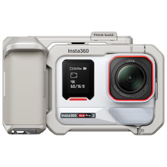 Insta360 IN-CINSBBGA-AWXB Ace Pro 2 Action Camera 8K30fps Sensore 1-1.3'' Leica Xplorer Bundle colore Bianco