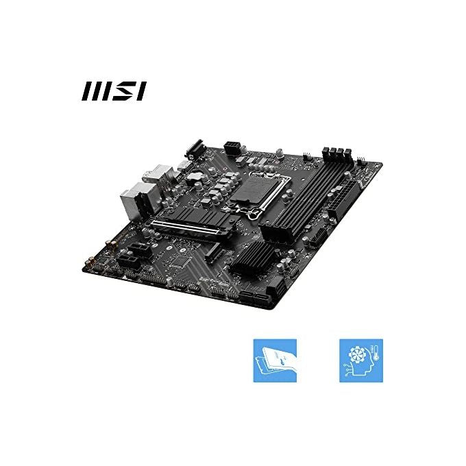 MSI PRO B760M-P DDR4 PRO B760M-P DDR4 Scheda Madre Intel B760 LGA 1700 micro ATX DDR4 128 GB M.2 SATA III 2.5 Gigabit Ethernet colore Nero