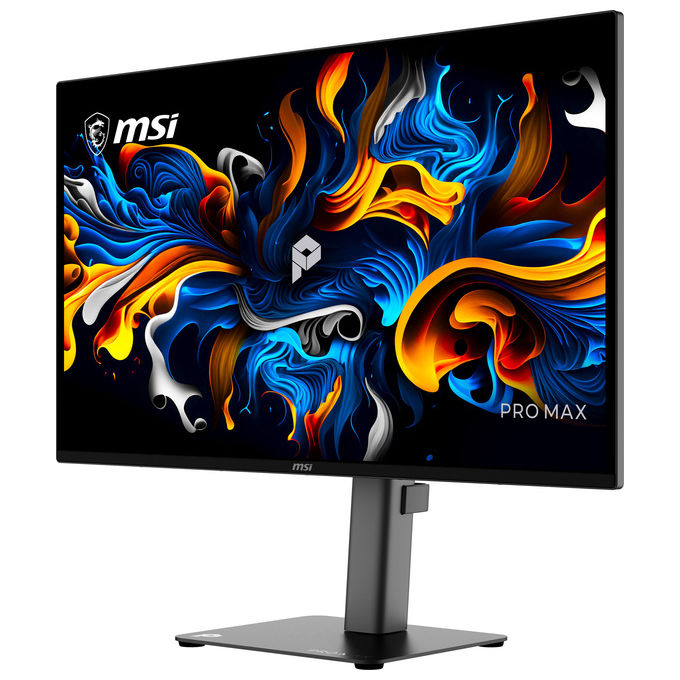 MSI PRO MAX 271UPX12G Monitor 4K UHD 120Hz QD-OLED Delta E ? 2 DarkArmor Film colore Nero