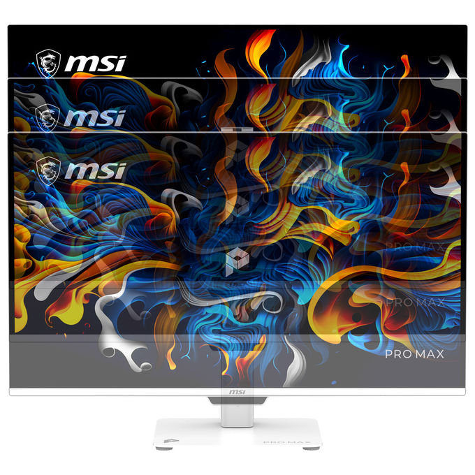 MSI PRO MAX 271UPXW12G Monitor QD-OLED 27'' 120Hz colore Nero