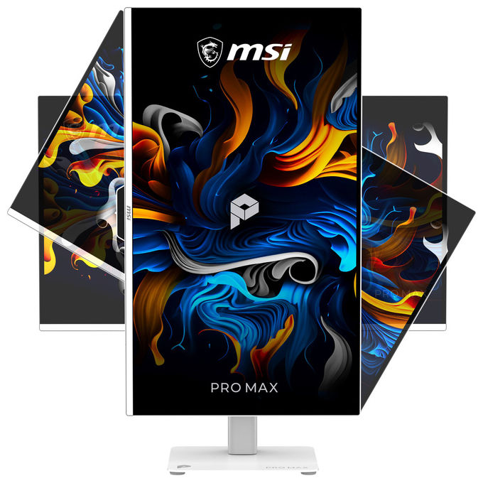 MSI PRO MAX 271UPXW12G Monitor QD-OLED 27'' 120Hz colore Nero
