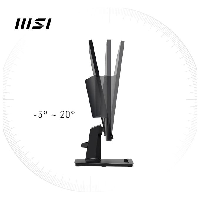 MSI PRO MP251 Monitor PC 24,5'' IPS Full HD 1920x1080 100Hz 4ms Altoparlanti Integrati HDMI VGA VESA colore Nero